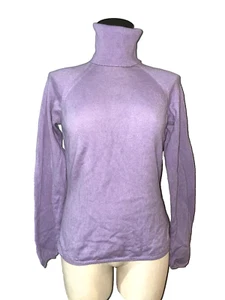 Maglione donna girocollo Loro Piana 100% cashmere taglia 46/10 US senza etichetta marca - Foto 1 di 7