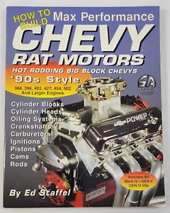 PV) How to Build Max Performance Chevy Rat Motors by Edward J Staffel Jr. (1997) - Picture 1 of 11