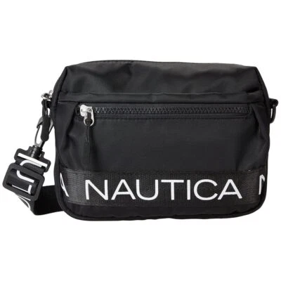 Nautica Bean Bag 2 Crossbody Waistpack Black CN1415-N08 - Image 1 of 4