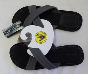 Body Glove Sunset Women's Slip On Sandals Size 10M NWT Grey & Black Water Sports - Picture 1 of 20