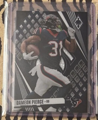 2023 Panini Phoenix #51 Dameon Pierce SSP ONYX parallel 2/5 - Houston Texans - Image 1 of 2
