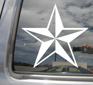 Nautical Star - Skater Surfer - Auto Fenster Vinyl gestanzter Aufkleber Sticker 10004 - Bild 1 von 2