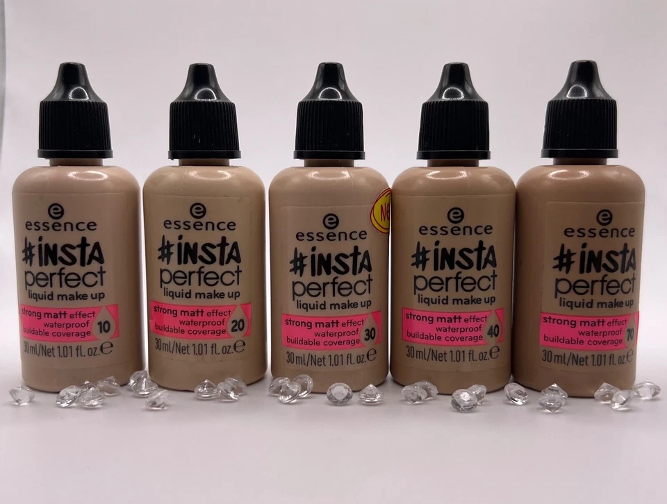 Essence Insta Perfect Liquid Make Up Wasserfest FARBAUSWAHL je 30 ml NEU - Bild 1 von 1