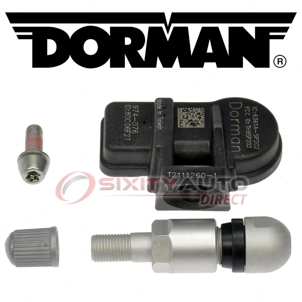Dorman Tire Pressure Monitoring System Sensor for 2006-2010 Kia Rio5 Wheel  qa - Image 1 of 4