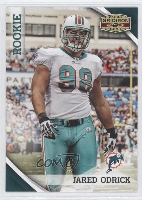 2010 Panini Gridiron Gear Rookie Jared Odrick #195 Rookie RC - Image 1 of 2