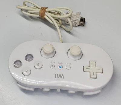 Nintendo Wii Authentic Classic Controller Gamepad RVL-005 - Tested - Image 1 of 4