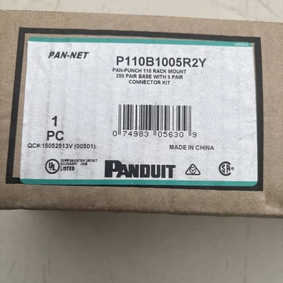 Panduit P110B1005R2Y Pan-Punch 110 montagem em rack base 200 - Imagem 1 de 3