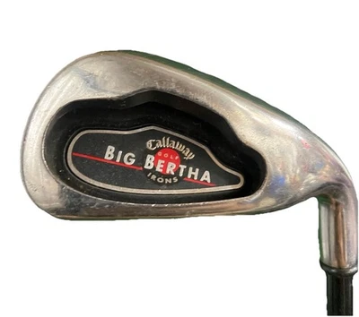 Callaway Big Bertha 6 Iron 2004 RH Light Senior Graphite 37" New Jumbo Grip Nice - Image 1 of 4