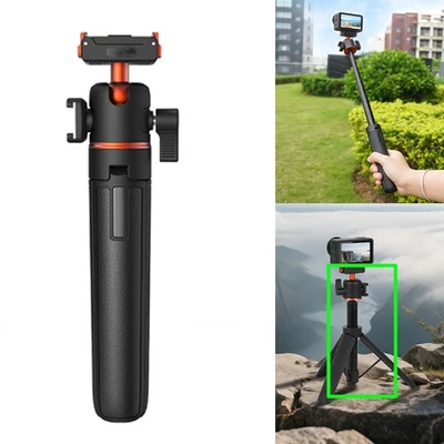 Portable Selfie Stick Handheld Tripod Extend Stand for DJI ACTION 4/5Pro Camera - Image 1 of 4
