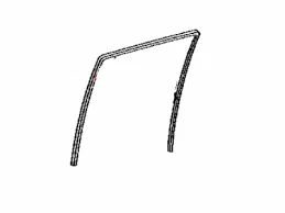 Run Rear Door Glass R/Side Scion XD 2008-2014 Genuine Part OEM/New - Image 1 of 3