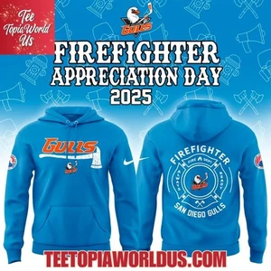 San Diego Gull Firefighter Application Day Hoodie - Bild 1 von 5