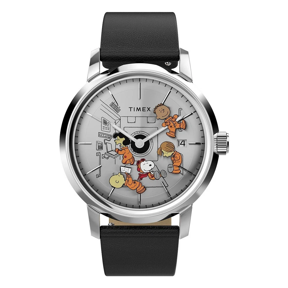 Timex Peanuts Gang Snoopy Space Marlin Automatic Limited Edition Watch TW2W87200 - image 1 of 4