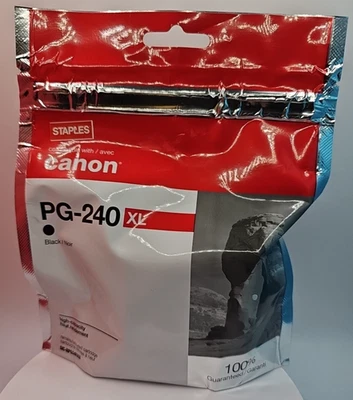 PG-240XL Black Ink Cartridge For Canon PIXMA MG3222 MG3520 MG4120 MG4220 Etc. - Image 1 of 4