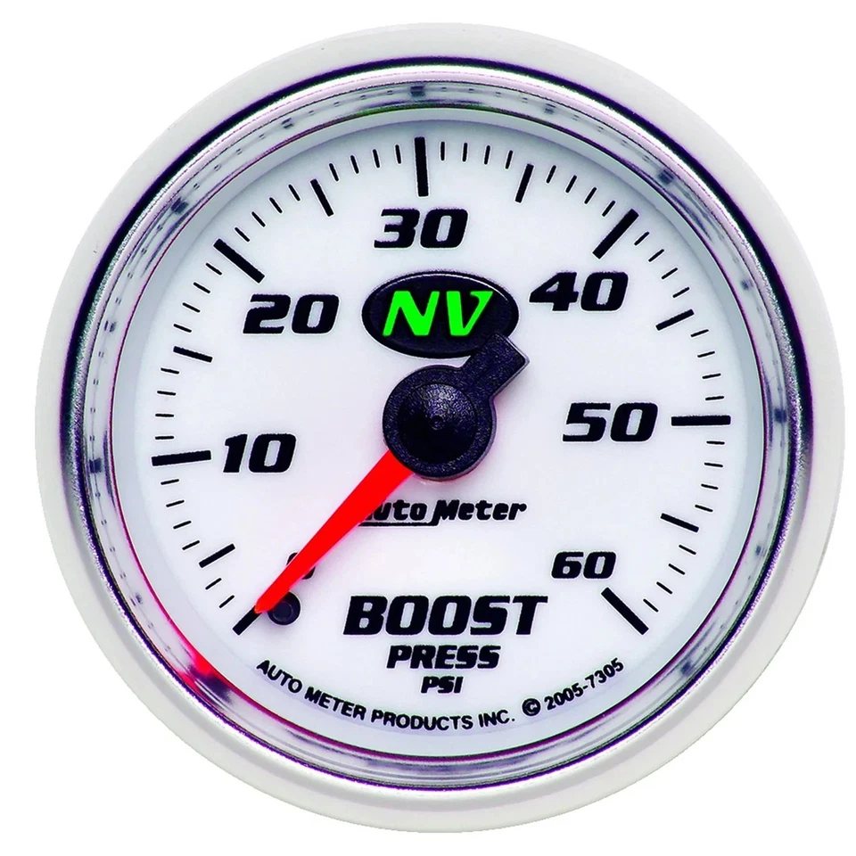 Medidor automático 7305 NV Boost Gauge Foto 1 de 3