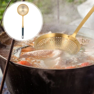  Abschöpflöffel Passiersieb Edelstahl Skimmer Für Die Küche Bratsieb - Bild 1 von 4