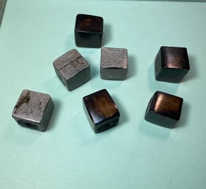 LRG Handmade, Stained/Shiny Wooden Bead/Beads Lot-Jewelry Making/Macramé - Picture 1 of 6