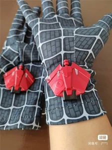 Black Venom Amazing Spiderman Cosplay Web Shooter Costume Decorate Glove Prop - Picture 1 of 11