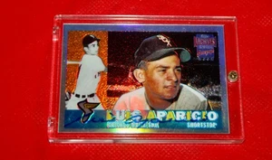 Scheda autografa White Sox Luis Aparicio firmata 2002 Topps Archive #240 - Foto 1 di 2