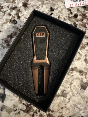 Tyson Lamb Lambcrafted Halloween RIP Sleep When Your Dead Divot Tool Golf - Image 1 of 3
