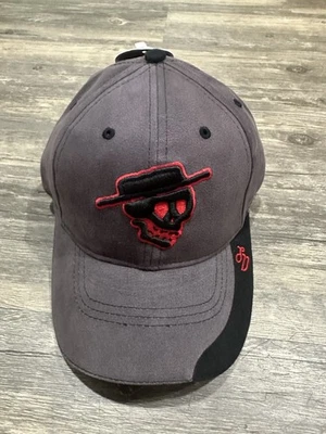 Винтажный Y2K новый социальное искажение скелет шляпа крышка резинке S/M рок Bio купола - Изображение 1 из 4