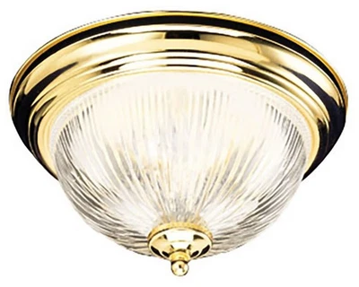 Design House 503045 латунный потолочный светильник Millbridge 2 лампы с креплением заподлицо - Изображение 1 из 4