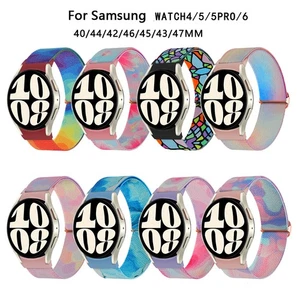 40/44/42/46/43/47mm Nylon Strap For Samsung Galaxy Watch 4 5 Pro 6 Band Sport - Picture 1 of 28