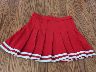 Mujer Campeón Animadora Plisada Animadora Rojo Blanco Mini S Foto 1 de 4