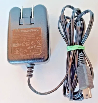 Original BlackBerry AC/DC Charger Adapter for BlackBerry Cell Phone Models - Image 1 of 3
