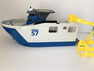 Matchbox Mission Marine Rescue Shark Ship Toy Boat