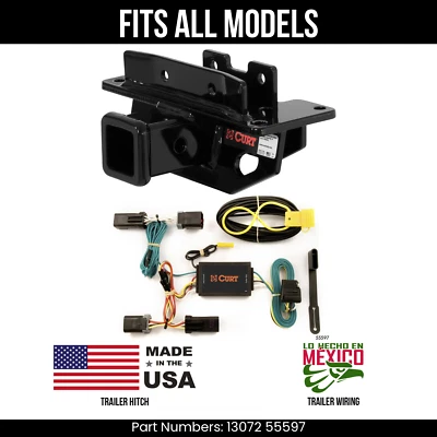 Enganche de remolque Chrysler Aspen 07-09 + cableado de 4 vías para todos los modelos kit de remolque de corte Foto 1 de 4