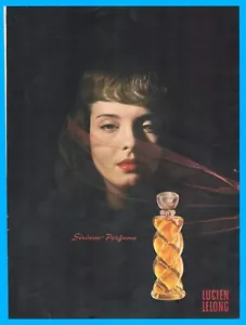 Sirocco Perfume vintage PRINT AD Lucien Lelong 1943 WWII era - Picture 1 of 3