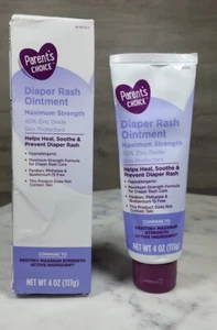 Maximum Strength Baby Diaper Rash Cream▪︎▪︎40% Zinc Oxide▪︎▪︎4 Oz▪︎▪︎NEW🌟Sealed - Picture 1 of 6