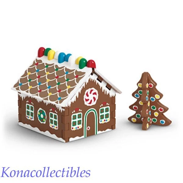 American Girl Gingerbread House Puzzle Bitty Baby Twins Tree 3 Yrs Retired