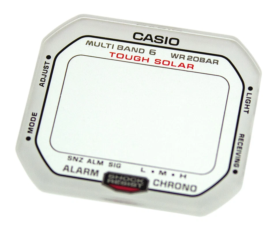 Casio G-shock Cover / Back Coperchio di ricambio Color Argento inox Gw-m5610rb-4