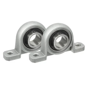 2pcs KP003 17mm Bore Zinc Alloy Inner Ball Mounted Pillow Block Insert Bearing - Picture 1 of 6