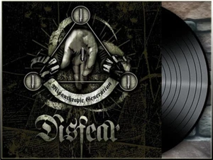 DISFEAR - Misanthropic Generation LP (BLACK Vinyl) Limited 684 Copies NEW,D-Beat - Picture 1 of 5