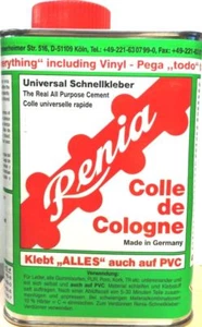 Renia Cement Glue Bonds Everything Vinyl,Leather,Rubber Shoe Glue, Adhesive 1 Lt - Picture 1 of 1