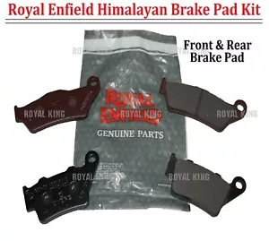 Royal Enfield "Front & Rear Brake Pads Kit" Fit for Himalayan Modal - Picture 1 of 4