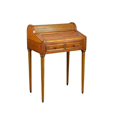 Escritorio enrollable estilo Luis XVI Bonheur Du Jour Foto 1 de 4