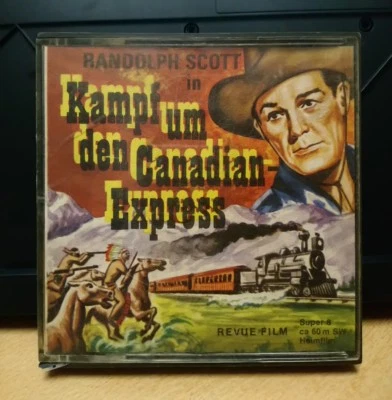 Revue Film Super 8 Stummfilm: "Kampf um den Canadian Express" - Bild 1 von 2