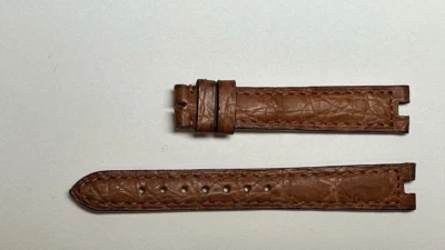 Cartier Vendome KD24R986-S13 14X12mm Brown Alligator Strap Authentic OEM - Image 1 of 4