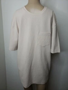 No Boundaries Men's Thermal Pocket Shirt Beige Size Small 34-36 - Picture 1 of 4