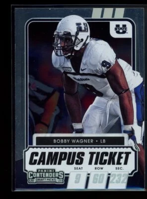 2021 Panini Contenders Draft Picks #84 Bobby Wagner Campus Ticket - Image 1 of 2