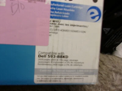 Toner Cartridge For Dell 593-BBKD - Image 1 of 3