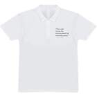 Education & Learning Oscar Wilde Quote Adult Polo Shirt / T-Shirt (PL001895)