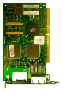 338456-B21 I HP Compaq NC3131 Fast Ethernet Server Adapter - PCI - 2 x RJ-45 - Picture 1 of 3