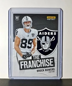 Brock Bowers Rookie 2024 Panini The Franchise NFL #16 Football Raiders 1 of 319 - Bild 1 von 6