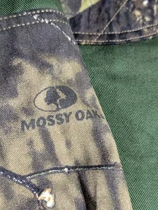 Mossy Oak Break Up Hunting Shirt Mens M Green Shooting Long Sleeve TALLWOODS  - Picture 1 of 18