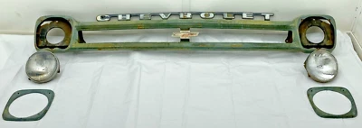 Chevrolet 1964-1966 camioneta parrilla camioneta moldura letras emblemas Chevy moldura personalizada Foto 1 de 4