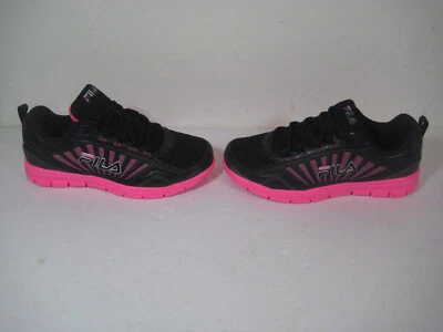 Zapatillas deportivas Fila para mujer negras rosas talla 6 confort 5SR20347-033 Foto 1 de 4